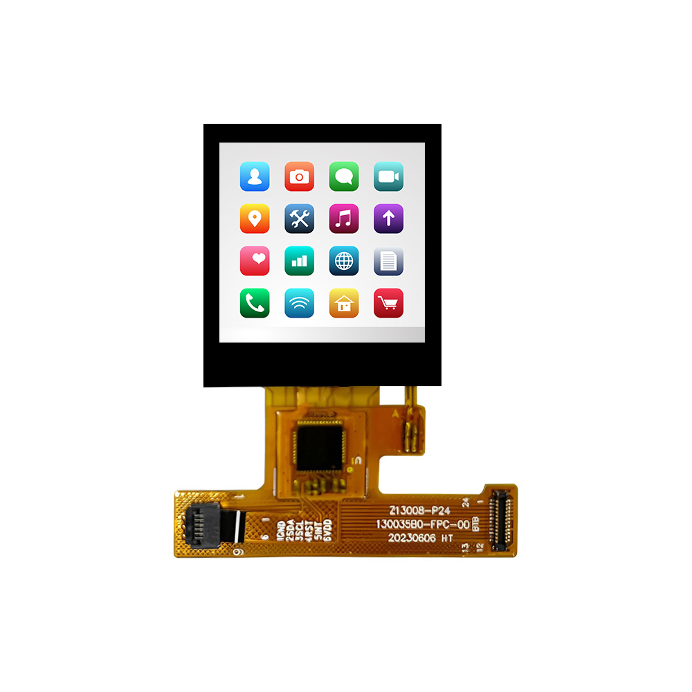 1.33英寸Glass+Film单点触摸显示屏