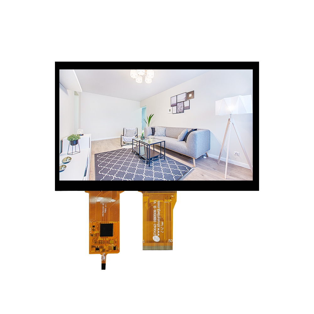 7.0英寸Glass+Glass多点触摸显示屏