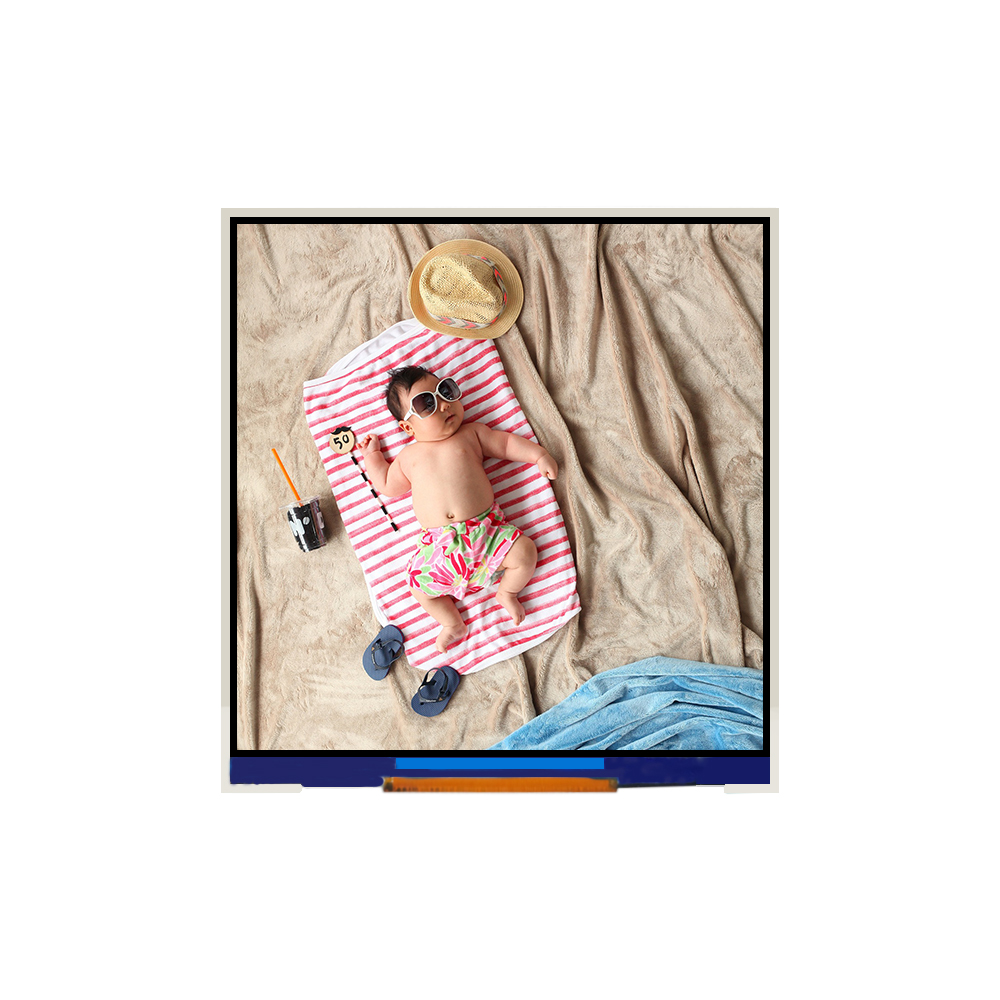 3.4英寸480*480分辨率正方形LCD显示屏